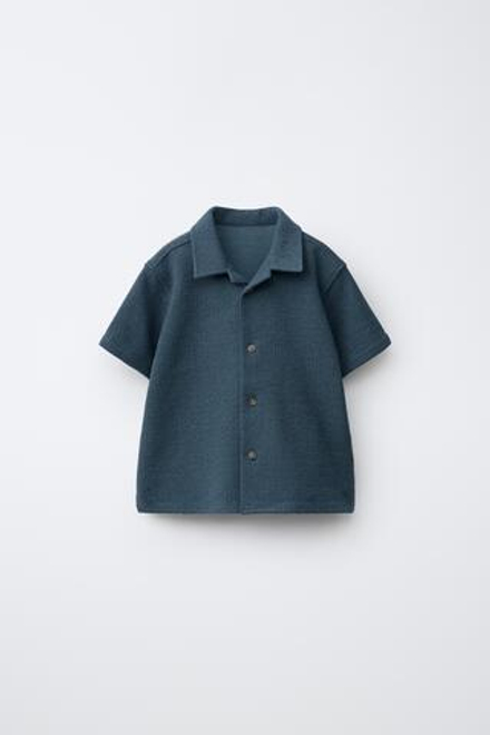 ZARA РУБАШКА, ГЛУБОКИЙ СИНИЙ
