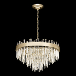 Citilux Лаура CL301292 Люстра хрустальная подвесная Шампань