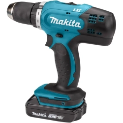 Makita DDF453SYX5 аккумуляторный шуруповерт (1 x 1.5 Ач, ЗУ) с набором бит DDF453SYX5/E-03084