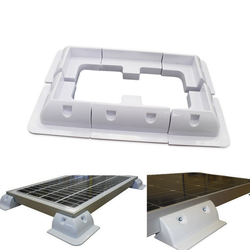 Монтажный кронштейн солнечной панели 6-эл (ABS-пластик, УФ защита, угл.крепления - 4 шт, бок.крепления - 2шт)