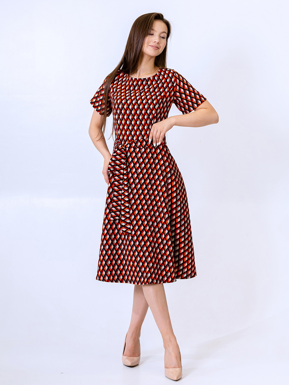 С-0219 Платье миди