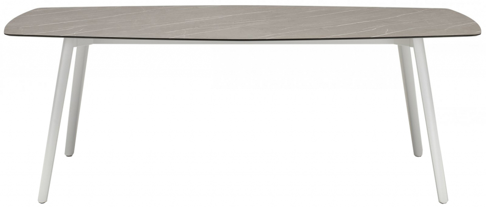 Стол ламинированный Scab Design Squid, белый, сланец