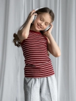 Майка для девочки на лето