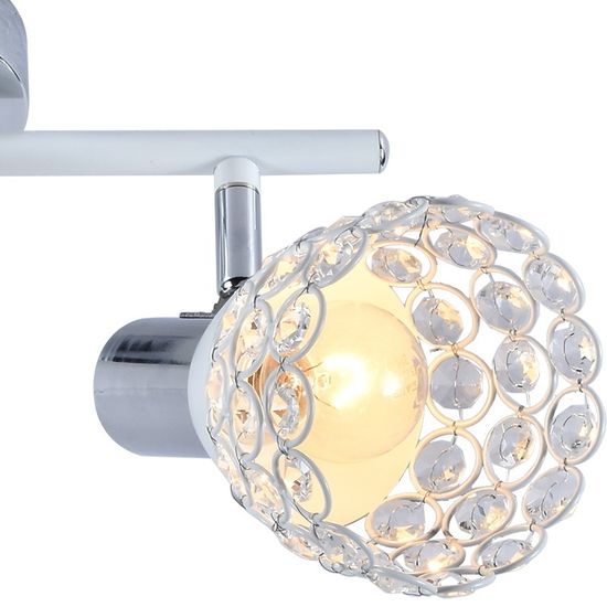 Светильник потолочный поворотный Reluce E14 05956-0.8-02 WH+CR