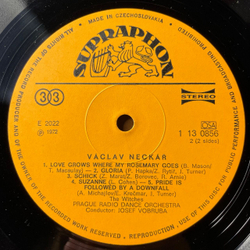 Винтажная виниловая пластинка LP Vaclav Neckar Вацлав Нецкарж (Чехословакия 1973)