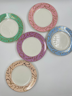 Тарелка розовая 16,5см Nina Ricci by Sango