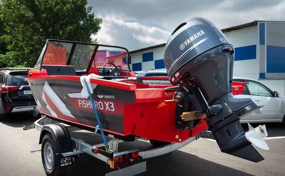 Катер-лодка алюминиевая Vboats FishPro X3 Б/У