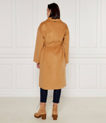 Шерстяное пальто Calvin Klein - светло-коричневый(K20K207089)