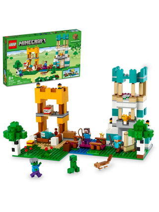 Конструктор Лего Майнкрафт Ящик для крафта 4.0 | LEGO Minecraft Crafting Box 4.0 21249 - 605 деталей (8+)