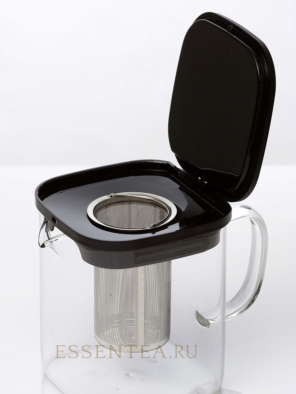 Чайник стеклянный "Брера" с колбой 1000 мл