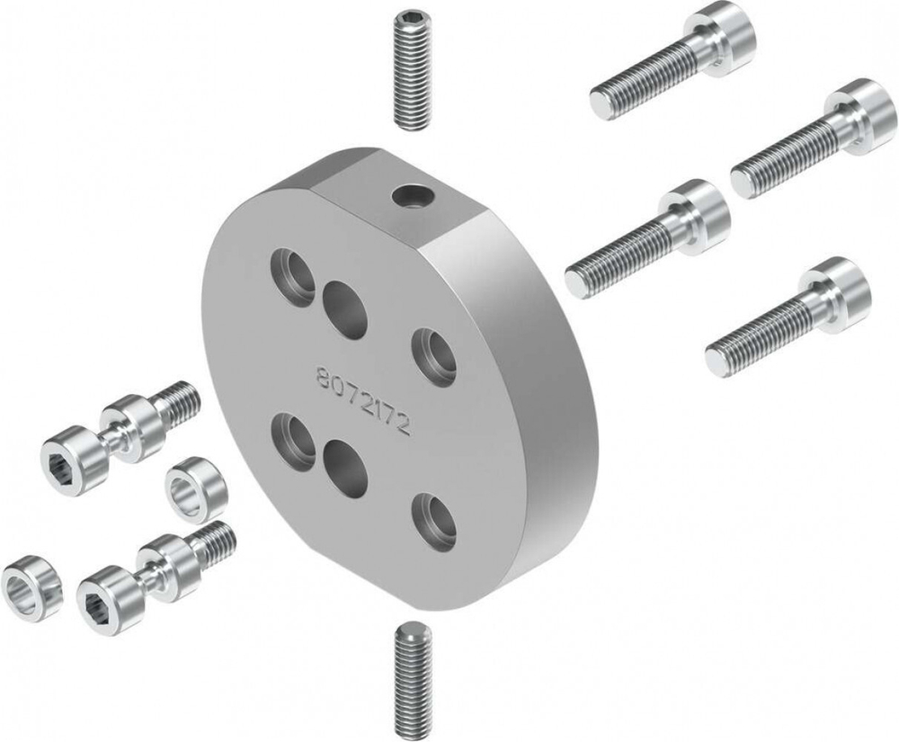 Адаптерная плита для стандартного радиального захвата Festo DHAA-G-R3-12-B20-10