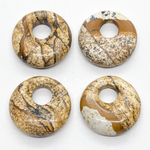 "Яшма пейзажная", размер около 18 мм, цена за 1 шт