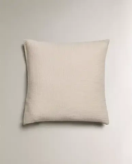 ZARA HOME ДЕТСКАЯ МУСЛИНОВАЯ НАВОЛОЧКА, СЕРЫЙ