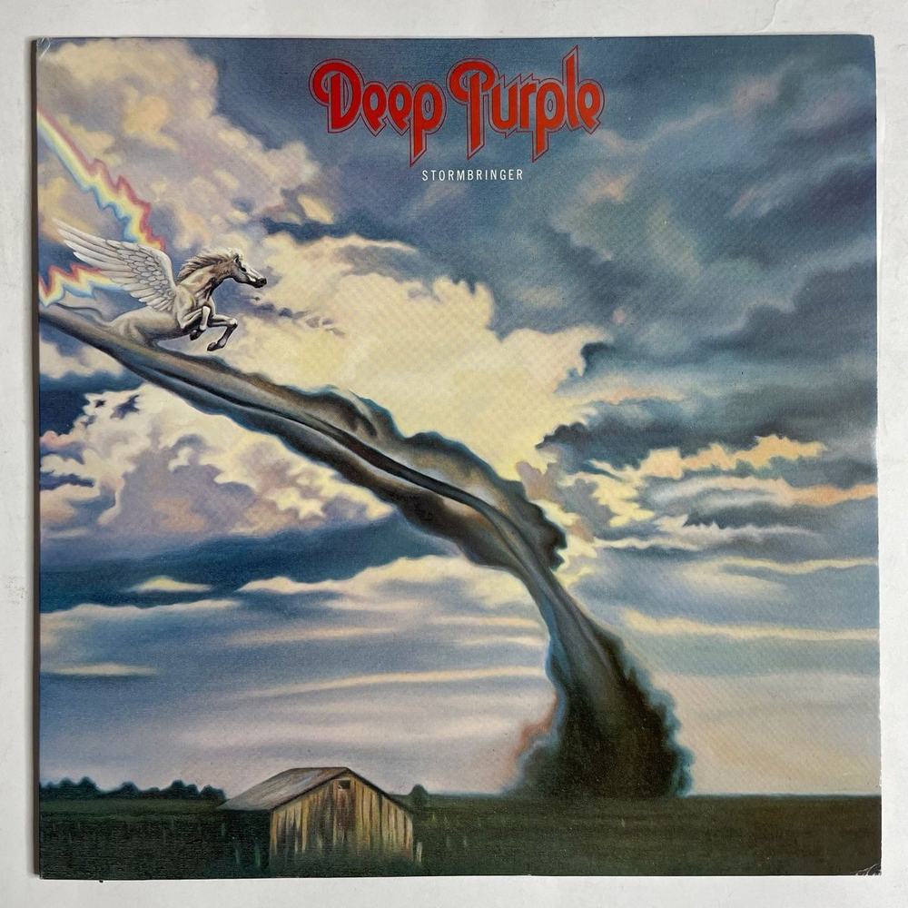 Винтажная виниловая пластинка LP Deep Purple Stormbringer (Japan 1976) (No Obi) Soldier Of Fortune