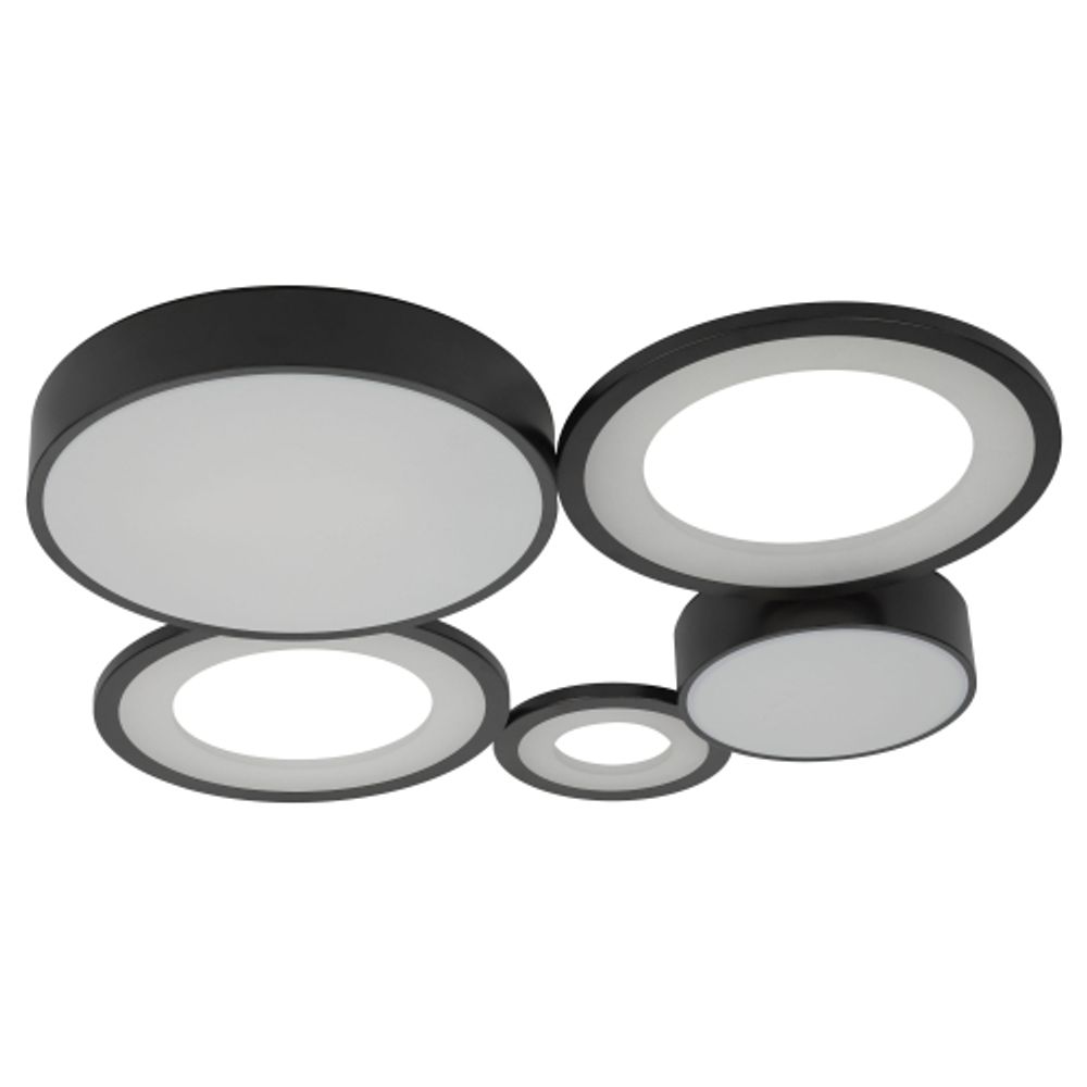 Светильник потолочный светодиодный Rivoli Aliona 6161-201 LED 110 Вт 3000 - 6000 К с пультом | Rivoli