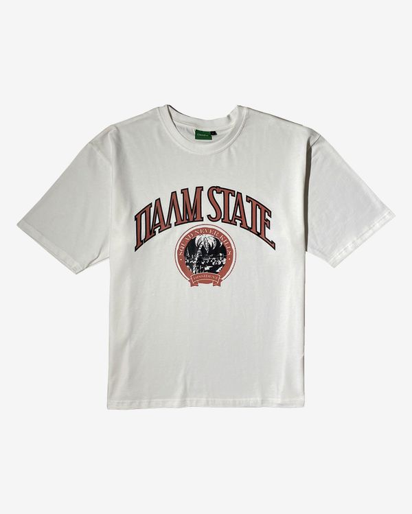 Футболка Palm State Молочная - фото 1