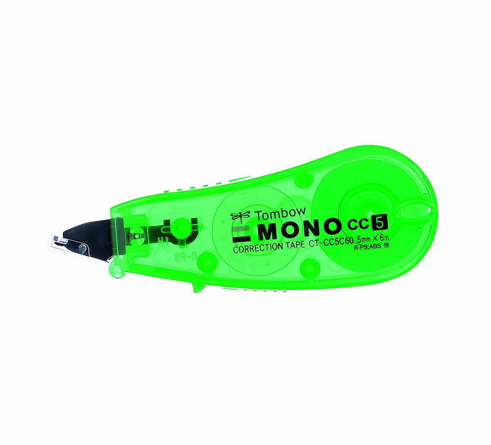 Корректор Tombow Mono СС 5 мм LE зелёный