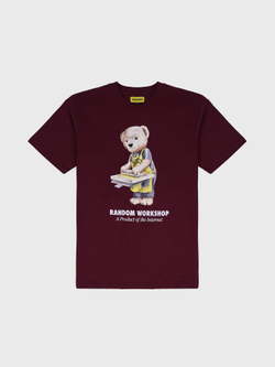 Футболка Market Random Workshop Burgundy