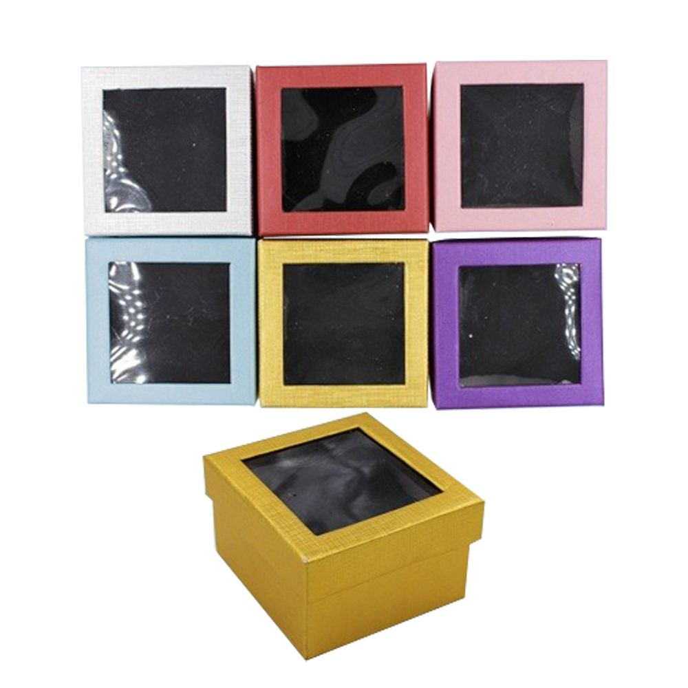 Подарочная коробка Basir, прямоугольная с крышкой, 5,5*8,5*8,5, ассорти