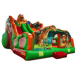 Батут-горка "Лев" 15*8*11 м