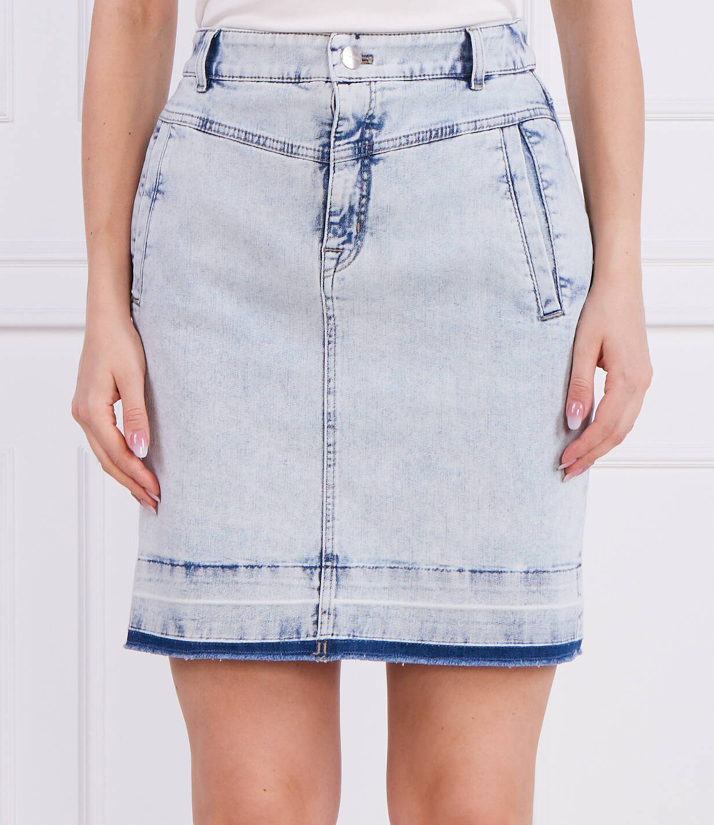 Джинсовая юбка Marc Cain - голубой(US 71.21 D43)