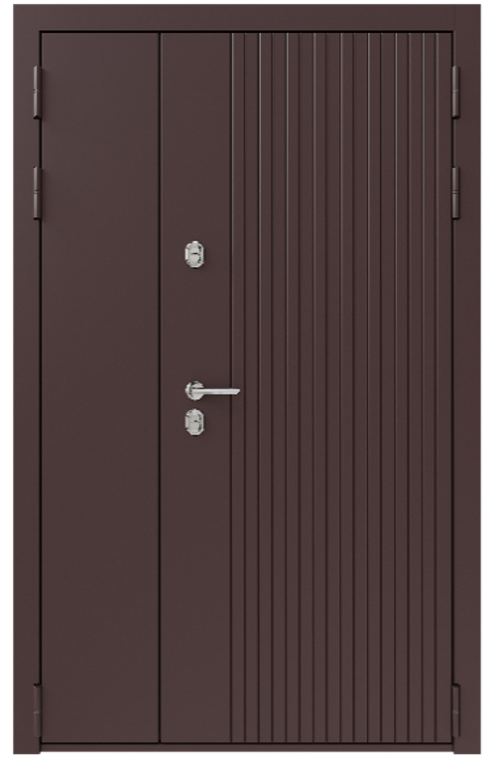 Дверь входная Аляска THERMO двустворчатая