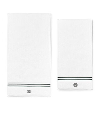 Полотенце теннисное Wimbledon Baseline Полотенце теннисное Set - white/green