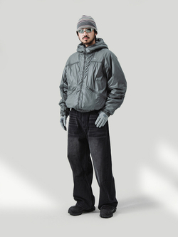 Джинсы Nothomme Blue Spring Loose Wide-Leg Long Pants