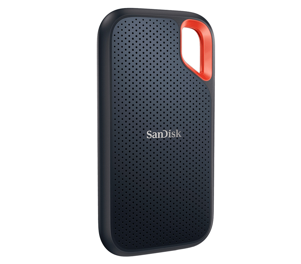 Внешний диск SanDisk Extreme Portable SSD 2TB, USB 3.2 Gen 2, 1000/1050 МБ/с