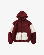 Куртка Ymkashix Furry Bastard бордовая