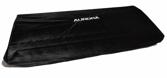 AU-NDP61-BK Aurora-61 Накидка для синтезаторов с 61 клавишей, универсальная, бархат, черная, Aurora