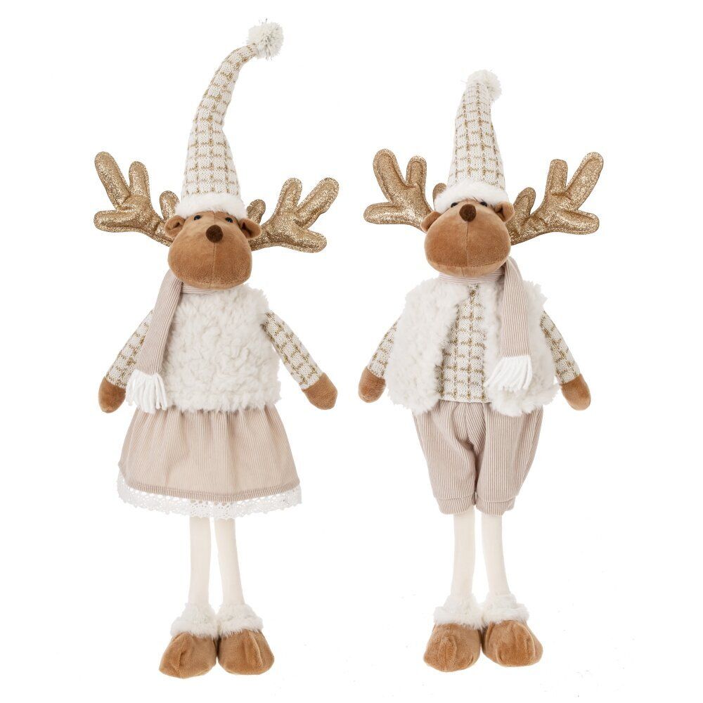 GAEM Игрушка набивная "Олень", L17 W13 H59 см, 2в.