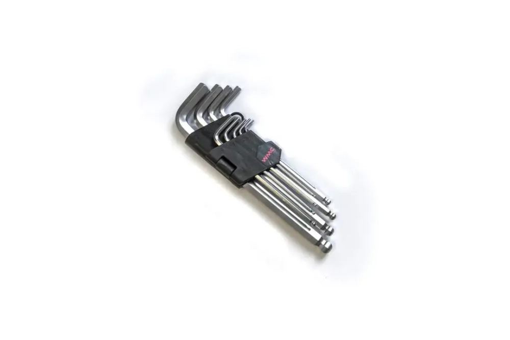 Набор шестигранников (1.5,2,2.5,3,4,5,6,8,10) WMC TOOLS WMC-5093LBWMC