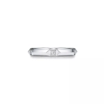 Кольцо из платины с бриллиантами, Tiffany💠Band Ring.