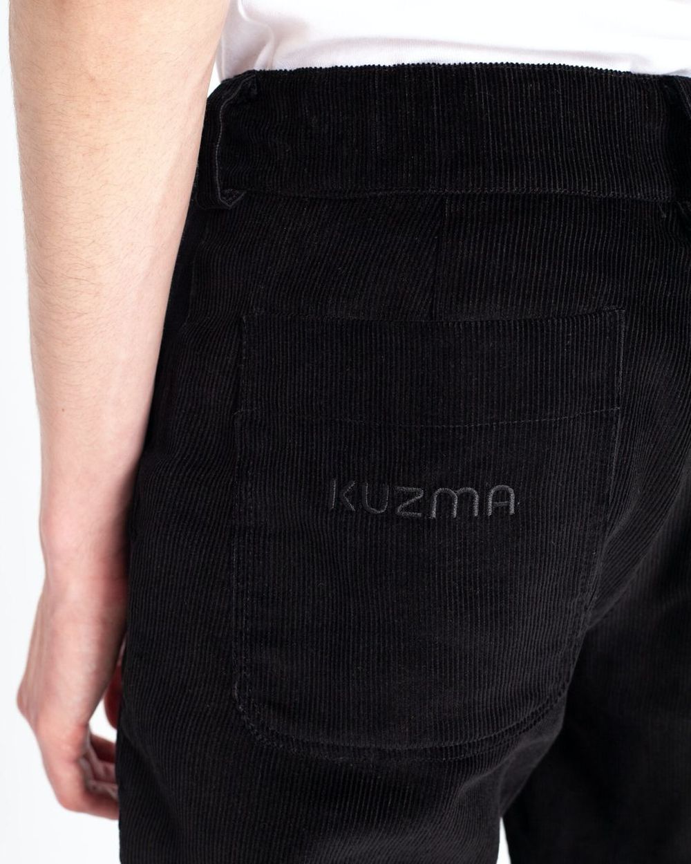 Брюки Kuzma Вельветовые Коубой черные