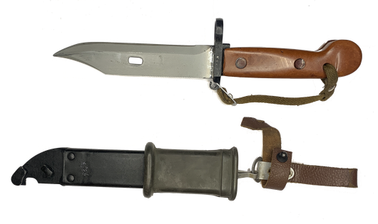 Макет ММГ штык-ножа 6Х3 образца 1959 г для АКМ, СВД. Ножны металл