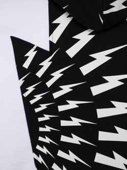 NEIL BARRETT байка - черно-белый