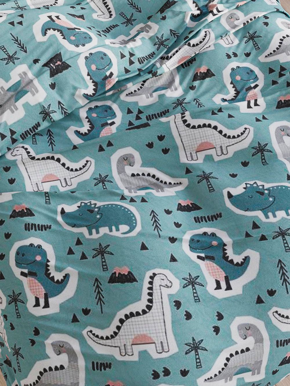 Комплект наволочек 2шт Сказка "Диномания" 50х70 см