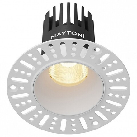 Встраиваемый светильник Maytoni Dip DL119-10W-2.7K-TRS-W