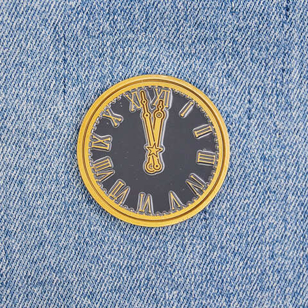 Значок Новогодние Куранты - серия Поезд Деда Мороза