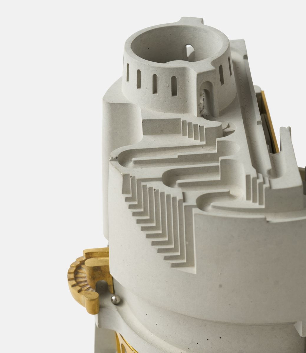 Material Immaterial Concrete Fable — кинетическая скульптура из бетона