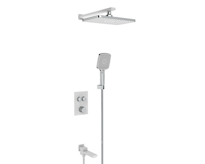 25006-3F Встроенный смес для ванны с 3-функ.  (БЕЛЫЙ) ViEiR  (6/1шт)