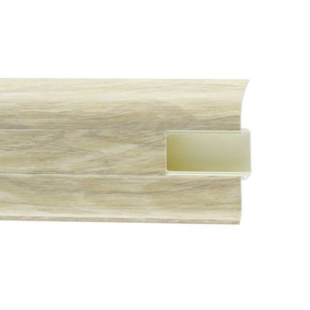 Пластиковый плинтус Royce 58 мм (2200x58x20) 825 Дуб Пальмира