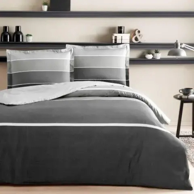 Комплект постельного белья ТАЧ Сатин 2-спальный "HAZEL" (цвета в ассортименте)