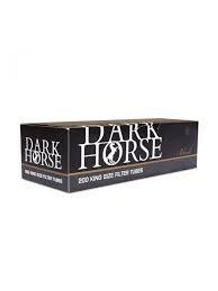 Гильзы сигаретные Dark Horse Black XL с ацетатным фильтром 200шт
