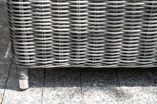 "Кон Панна" лаунж-зона из искусственного ротанга, цвет графит