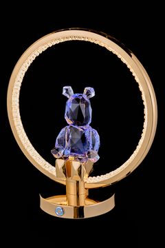 Настольная лампа LED 25W LE1077/1T GD/BL синий Sophie Leon