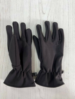 Тактические перчатки softshell черный