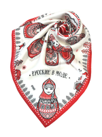 Платок «Матрешки. Мезень»
