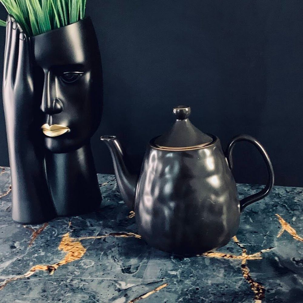 Lenardi 118-015 Чайник 1,2 л МАРОККО в под.уп.(х12)Фарфор